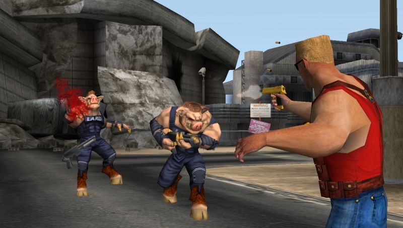 Gameplay of Duke Nukem