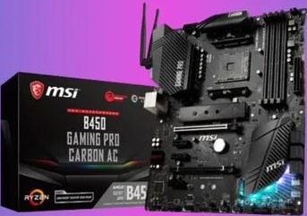 MSI B450 Gaming Pro Carbon AC