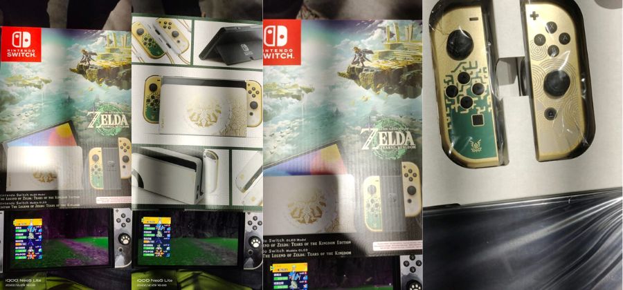 Nintendo Switch Tears of the Kingdom OLED Special Edition Leaks Online